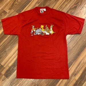 Vintage Embroidered Winnie the Pooh Disney Tshirt
